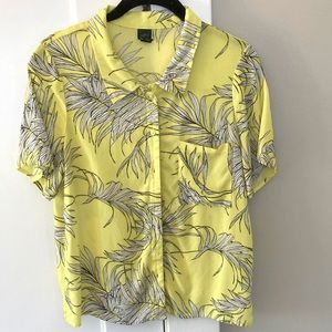 Tropical yellow blouse by Wild Fable
